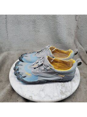 Vibram Fivefingers Shoes Womens Size 7 Bikila LS Gray Blue Running